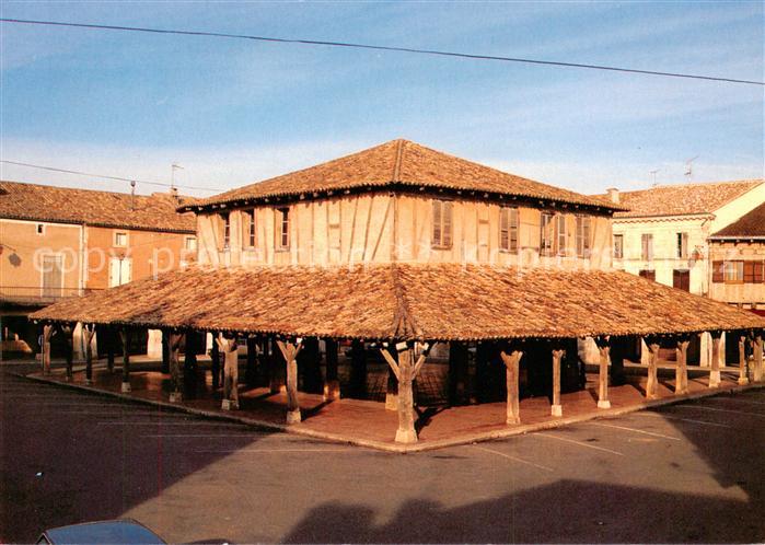 Villereal 47 Lot-et-Garonne Bastide Rocal La Halle