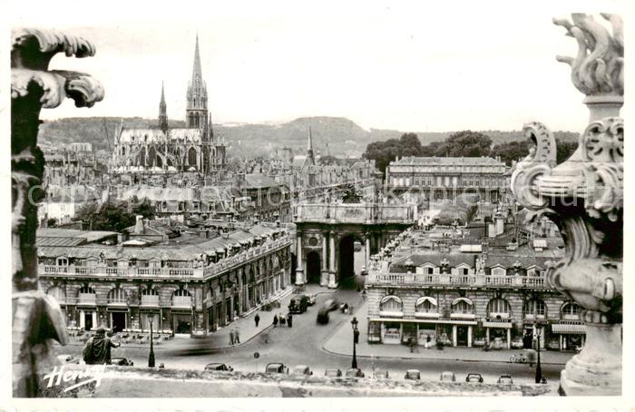 Nancy 54 La Place Stanislas vue de l’Hotel de Ville