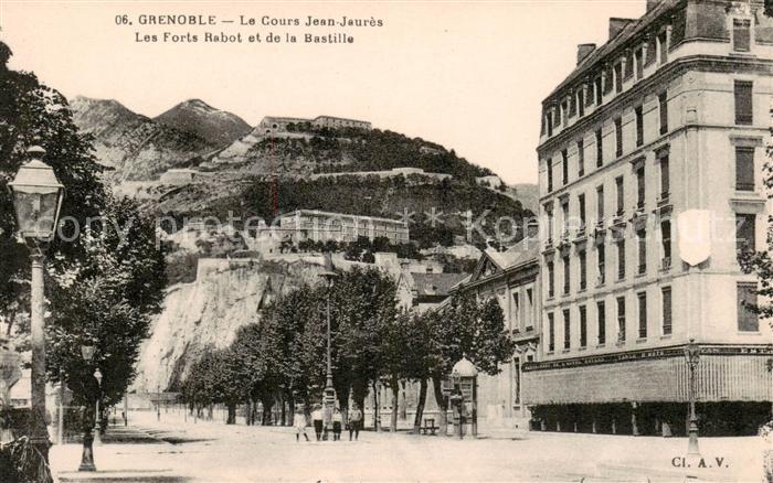 Grenoble 38 Le Course Jean Jaures Les Forts Rabot et de la Bastille