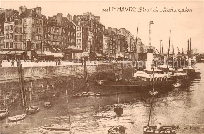 Le Havre Quai de Southampton