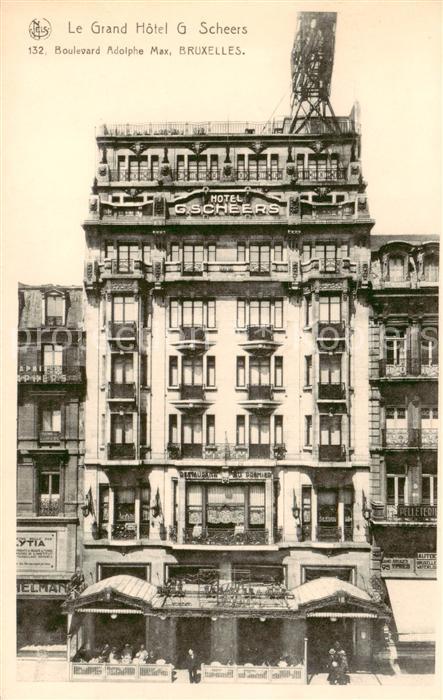 Bruxelles Bruessel Le Grand Hotel G Scheers