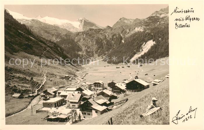 Hintertux Zillertal Alpenpanorama