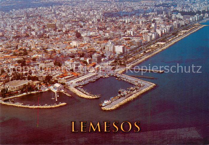 Lemesos Cyprus Greece Fliegeraufnahme