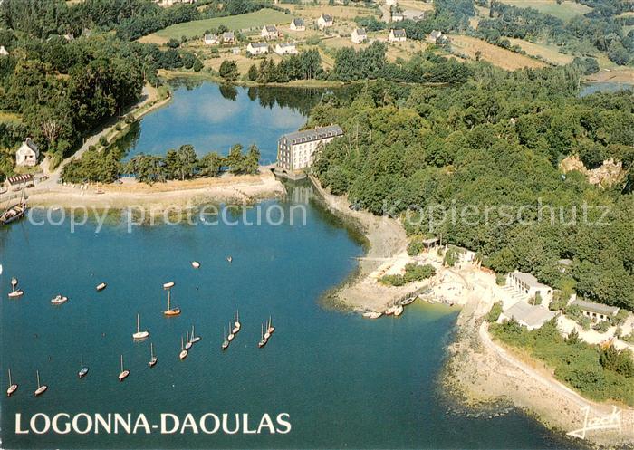 Logonna-Daoulas 29 Finistere Centre Nautique Moulin Mer Vue aerienne