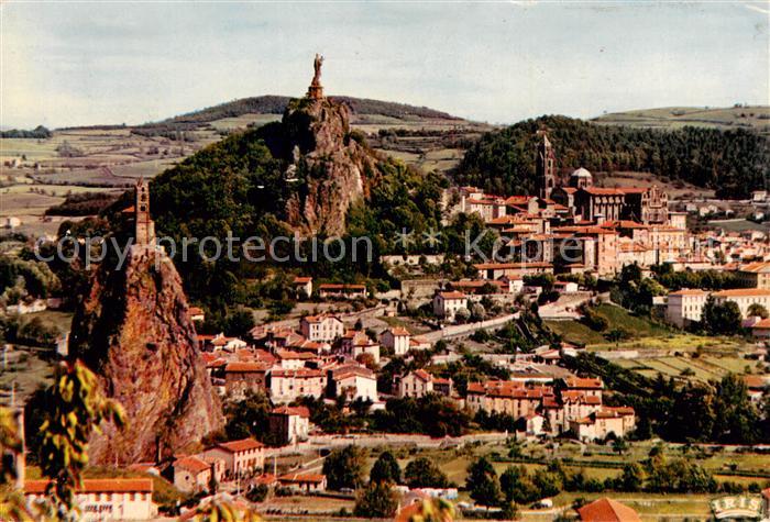Le Puy  en-Velay 43 Haute-Loire Vue aerienne