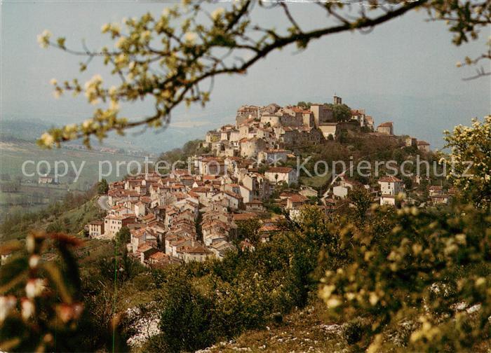 Cordes-sur-Ciel Ville fortifiee Cite residentielle de la Cour du Languedoc avec