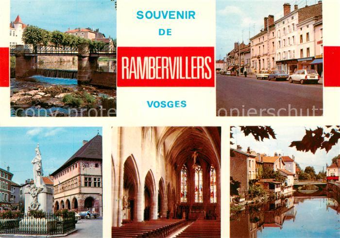 Rambervillers 88 Vosges Ecole du Centre Rue Carnot Place du 3 Septembre Interieu