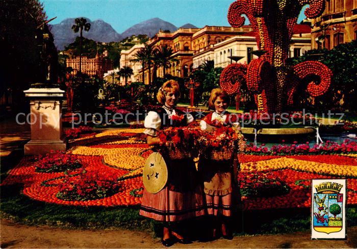 Menton 06 Les Fetes du Citron Costumes locaux