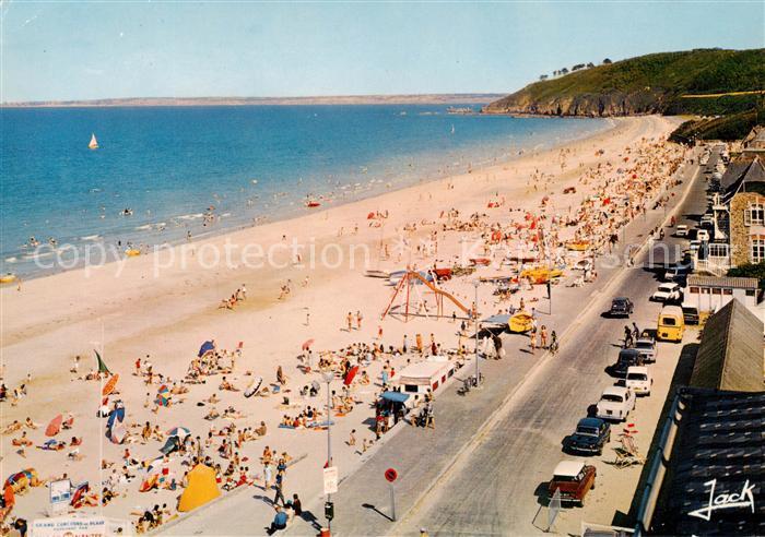 Les Rosaires St-Brieuc 22 Cotes-d Armor La plage Vue aerienne