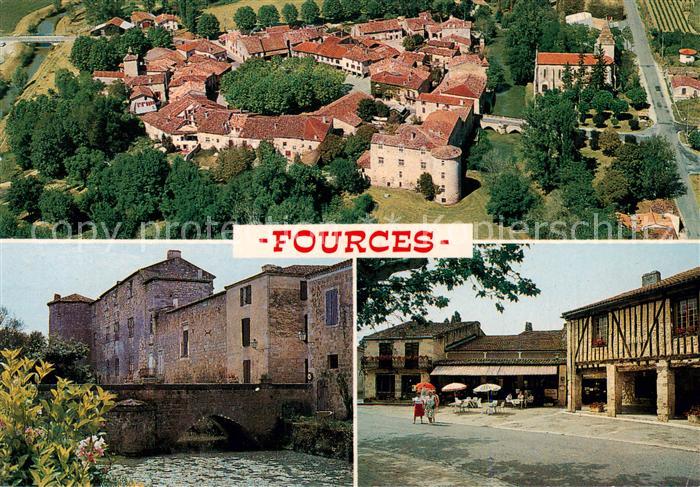 Fources 32 Gers En parcourant le Gers Village de Fources Bastide fortifiee de ty