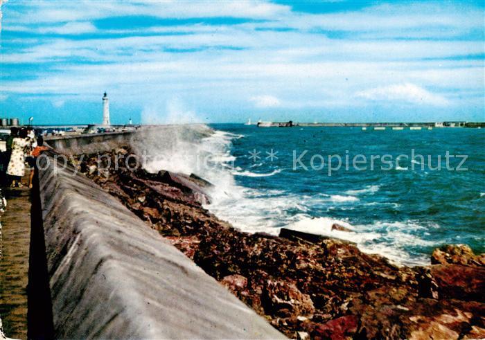 Sete Cette 34 Vue de mer au mole Saint Louis