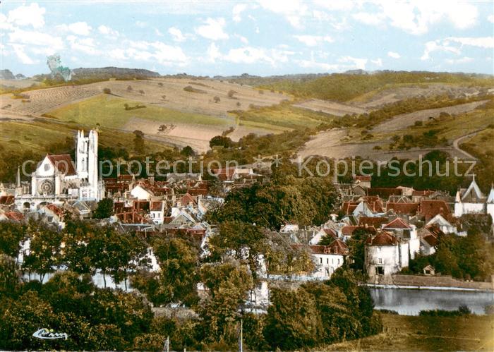 Villeneuve-sur-Yonne Vue generale aerienne