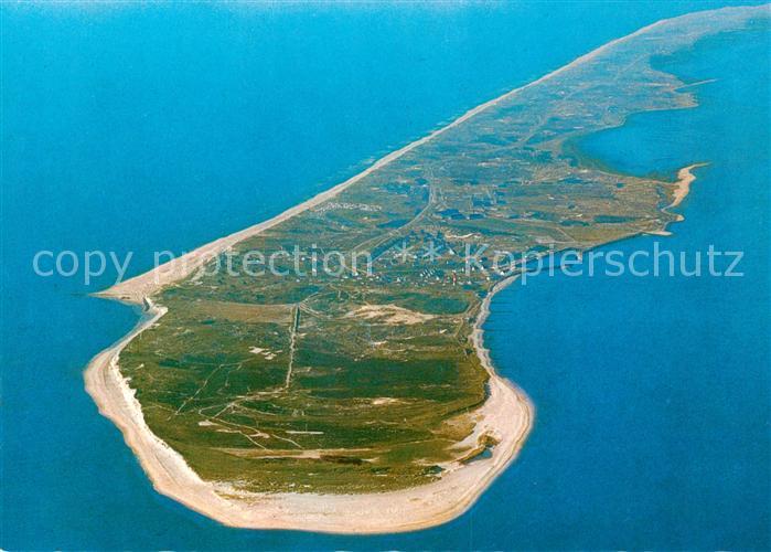 SYLT Insel Schleswig-Holstein Suedspitze Fliegeraufnahme