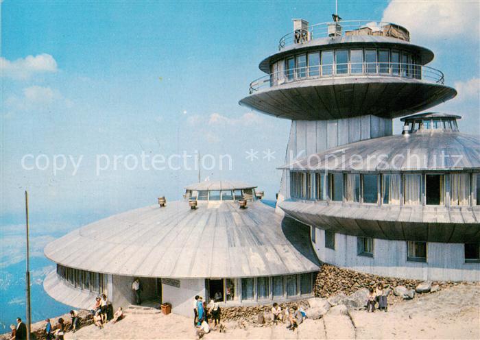 Karkonosze Schroniska i obserwatorium meteorologiczne na Sniezce