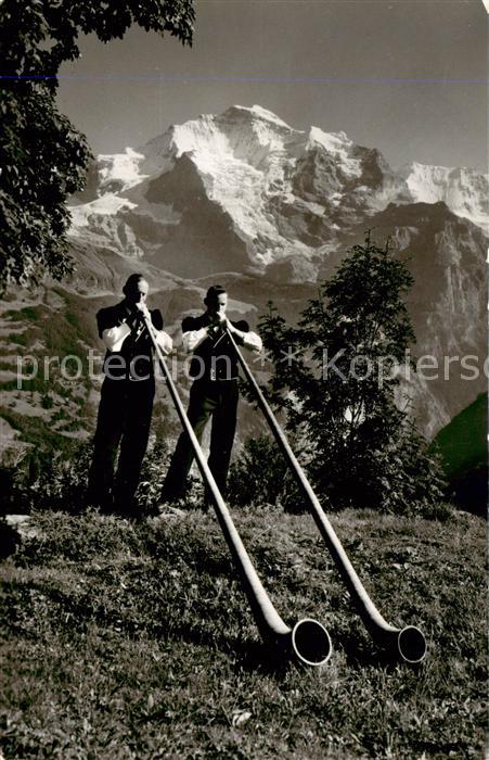 Alphorn Cor des Alpes-- Berner Oberland