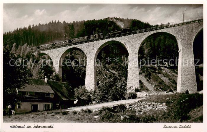 Eisenbahn Railway Chemin de Fer Hoellental