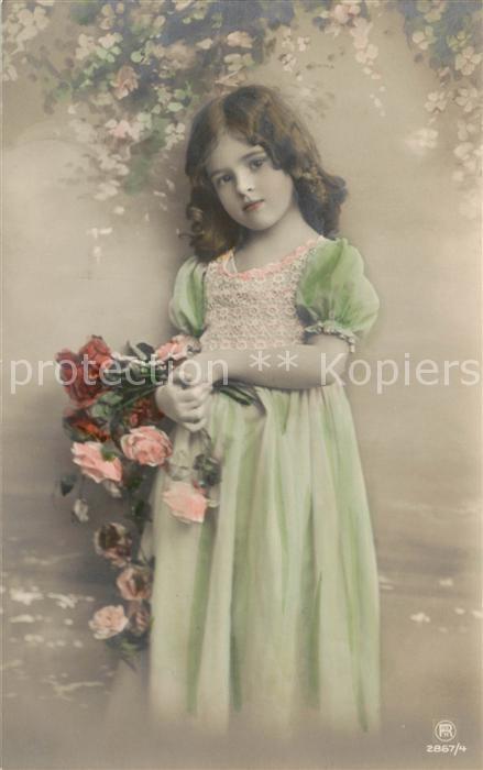 Foto RPH Nr. Mädchen blumenstrauß