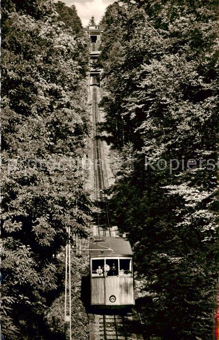 Eisenbahn Railway Chemin de Fer Wald Drahtseilbahn Station Merkur