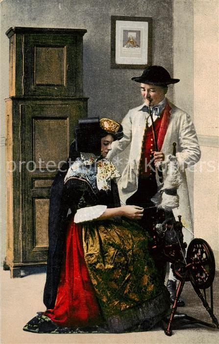 Schaumburg-Lippe Landestrachten Litho