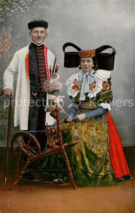 Kunst Volkstrachten aus Schaumburg Lippe