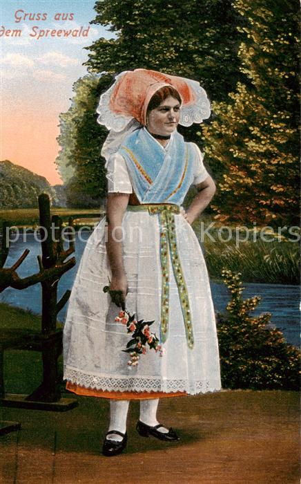 Spreewald Region Junge Frau