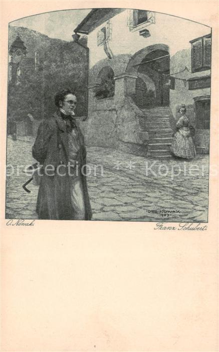 Schubert Franz O. Nowak Wien Litho