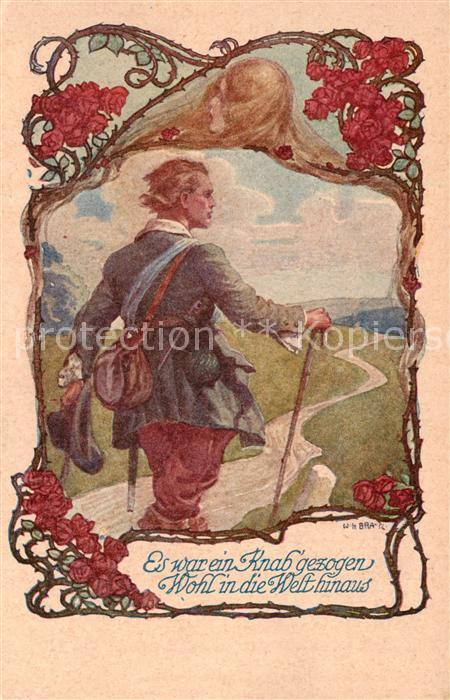 Schulverein Deutscher Nr. Wien Karte Nr. 1036 Litho