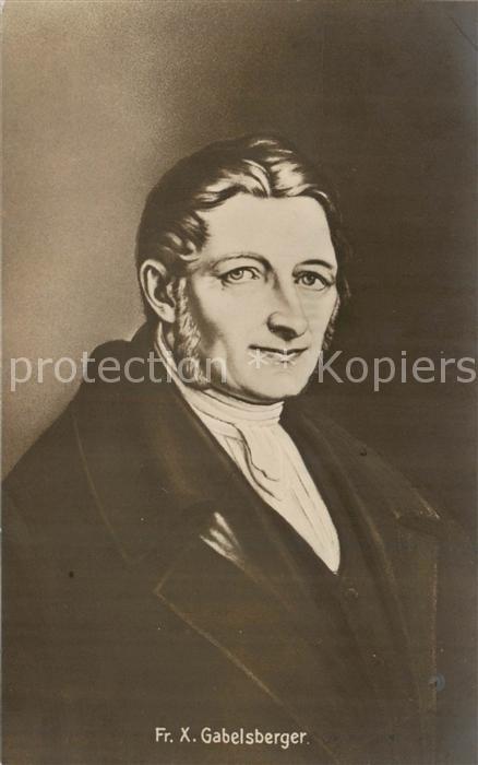Gabelsberger Franz Xaver Bezug durch A Noak Dahlen