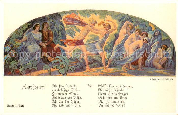 Goethe Johann Wolfgang von Auerbachs Keller Leipzig Litho