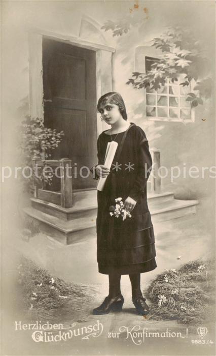 Foto HB Nr. 9583/4 Glüchwunsch zur Konfirmation