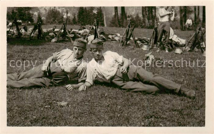 Militaria Schweiz Soldaten