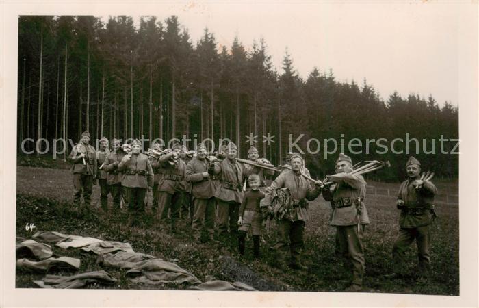 Militaria Schweiz Soldaten Gruppenfoto