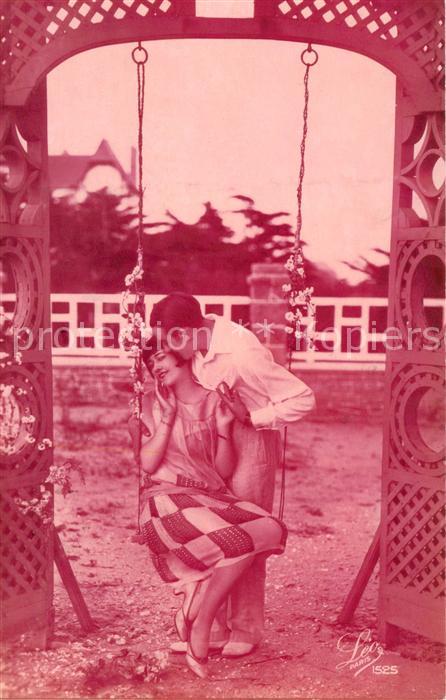 Foto LEO Nr. Nr. 1525 Liebespaar Schauckel