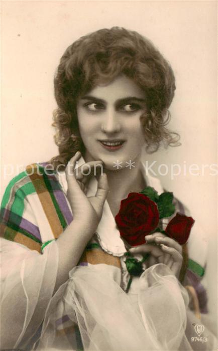 Foto HB Nr. Nr.9746/3 Frau Blume portraet