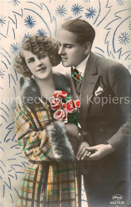 Foto Amag Nr. Nr.63275/6 Liebespaar