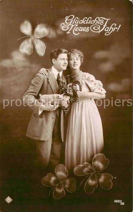 Foto RPH Nr. Nr.6683/84 Glueckliches Neues Jahr