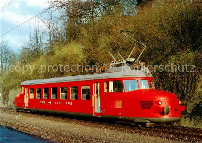 Eisenbahn Railway Chemin de Fer Schweizerische Bundesbahn SBB Roter Pfeil RAe 2/