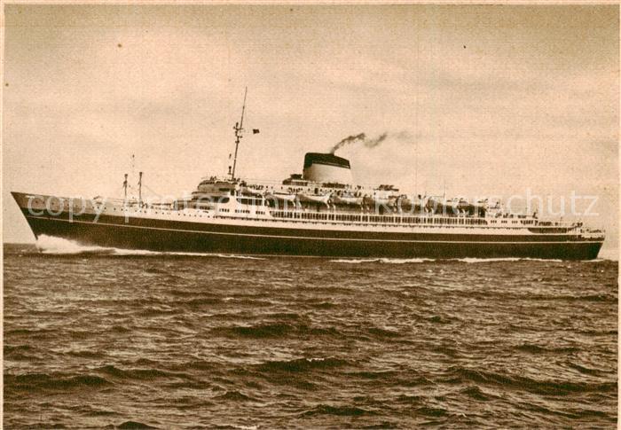 Dampfer Oceanliner ITALIA T/N Cristoforo Colombo Genova
