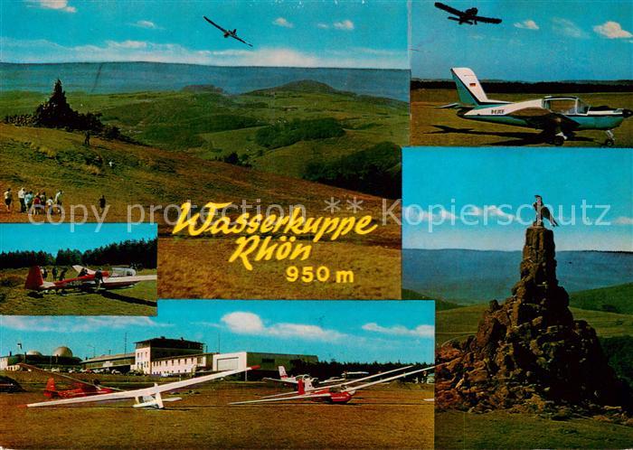 Segelflug Gliding Vol-Voile Vuolo-a-Vela Volo-a-Vela-- Wasserkuppe Rhoen