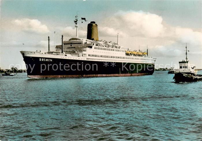Dampfer Oceanliner BREMEN Flaggschiff Norddeutschen Lloyd