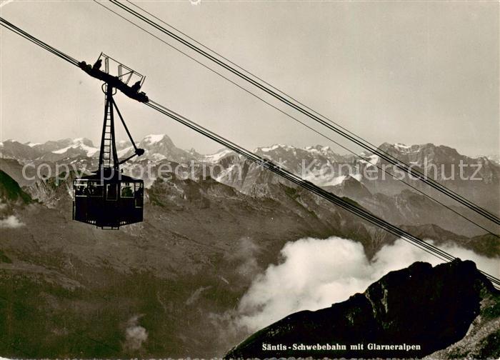 Seilbahn Cable-Car Telepherique Buffet Schwaegalp Saentisgipfel