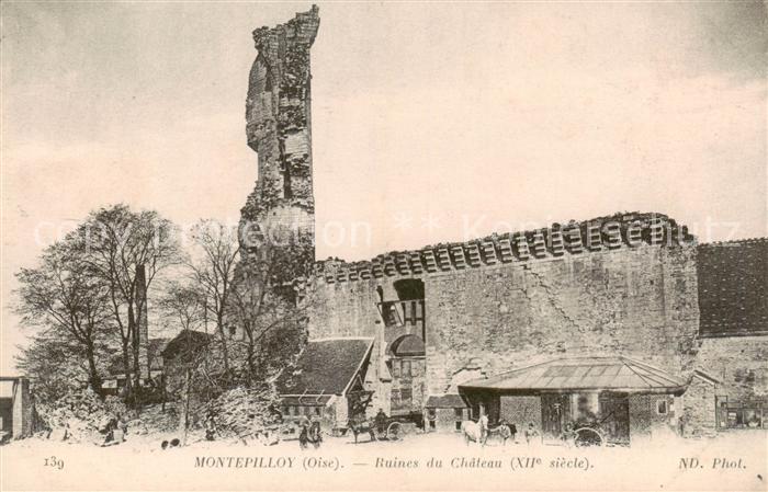 Montepilloy Ruines du Chateau