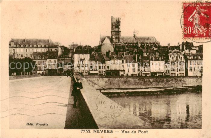 Nevers 58 Vue du Pont