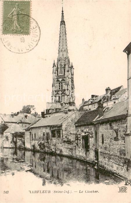 Harfleur 76 Seine-Maritime Le Clocher