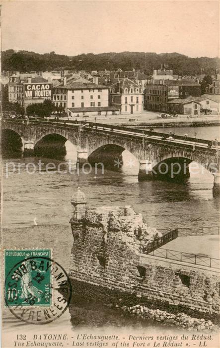 Bayonne 64 Echauguette Derniers vestiges du Reduit