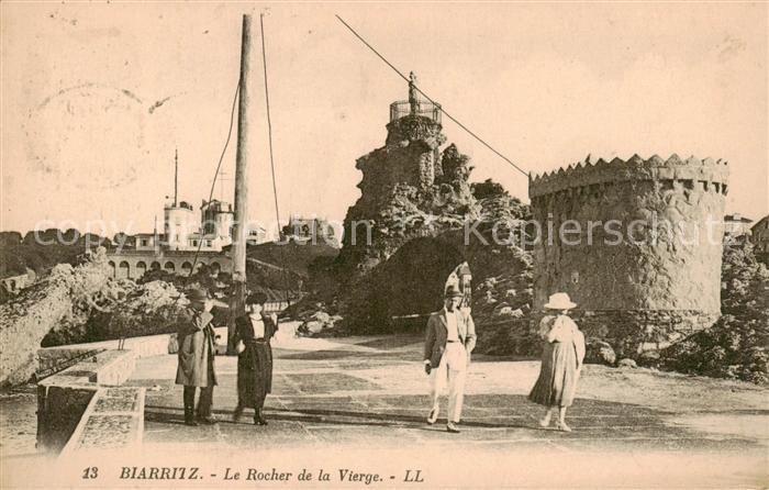 Biarritz Pyrenees Atlantiques Le Rocher de la Vierge