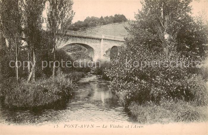 Pont-Aven Le Viaduc et l'Aven