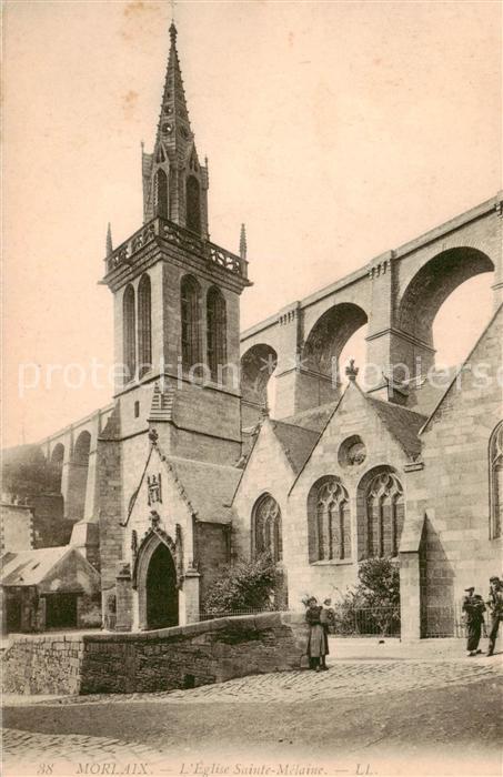 Morlaix 29 Eglise Sainte Melaine