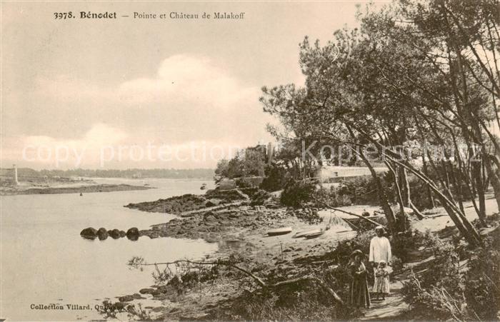 Benodet 29 Finistere Pointe et Chateau de Malskoff