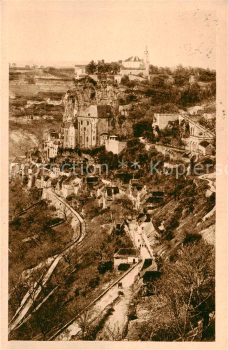 Rocamadour Vue aerienne